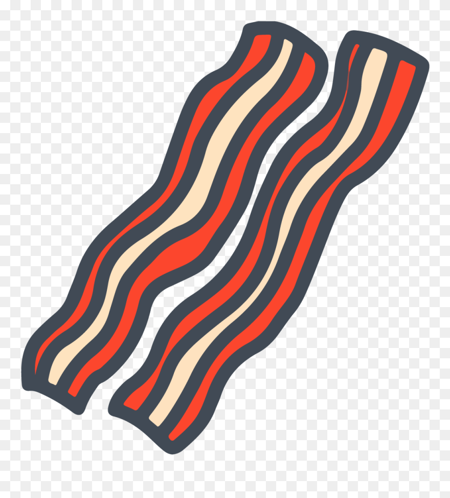 Bacon Clipart Sliced - Bacon Icon Png Transparent Png