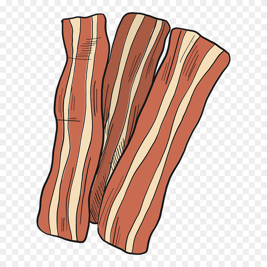 Bacon Slices Clipart - Png Download