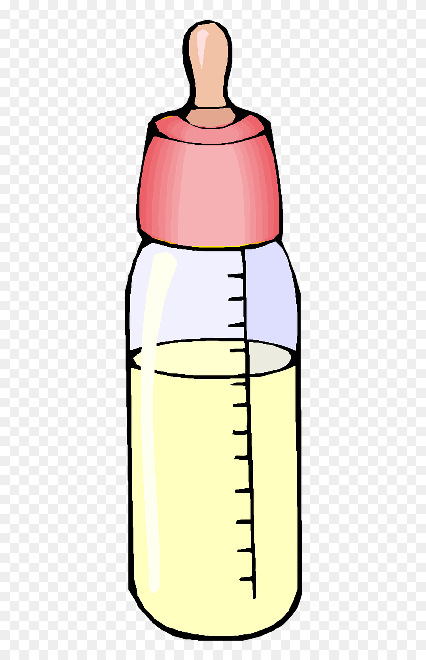 Bottles Clip Art Transprent - Milk Bottle Claiaprt - Png Download
