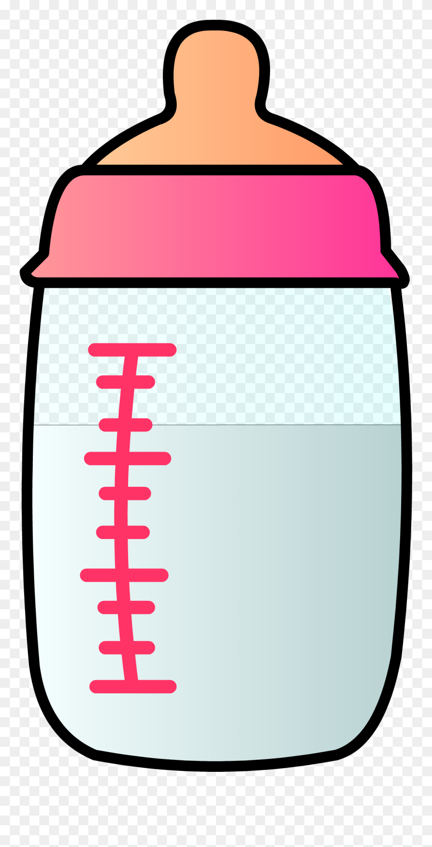 Feeding Bottle Clipart Png, Hd Png Download - Cute Baby Bottle Clipart Png Transparent Png