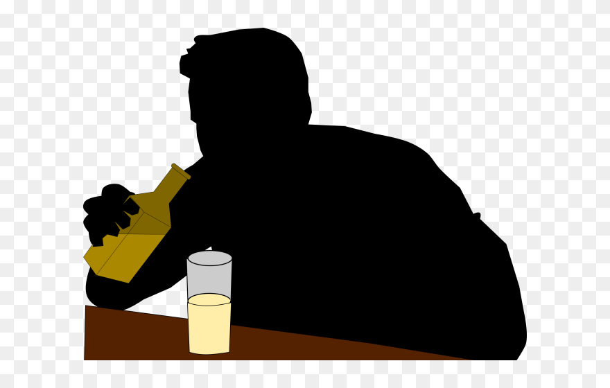 Drinking Alcohol Clipart - Png Download