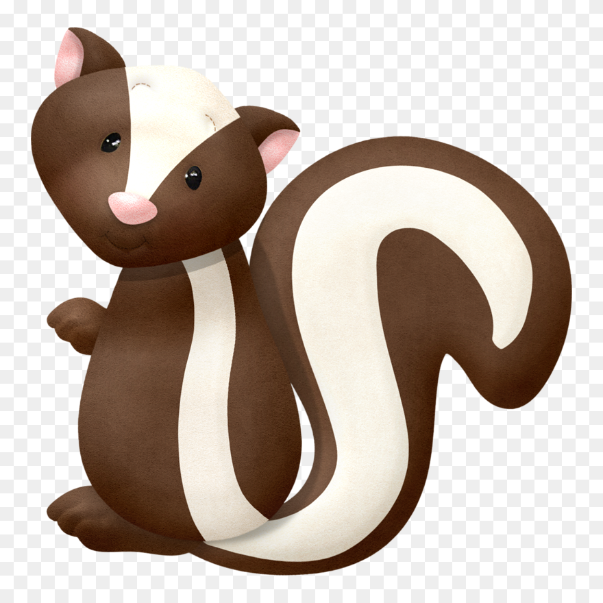 Beaver Clipart Woodland - Squirrel Bears Cartoon - Png Download