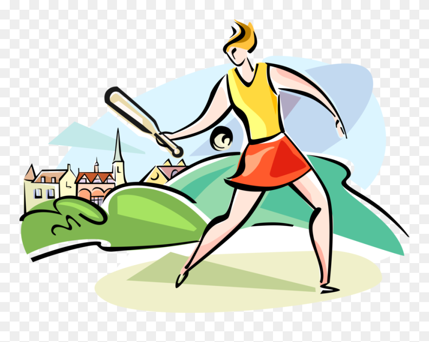 Download Hd Picture Of A Baseball Bat Image Group - Clipart Rounders - Png Download