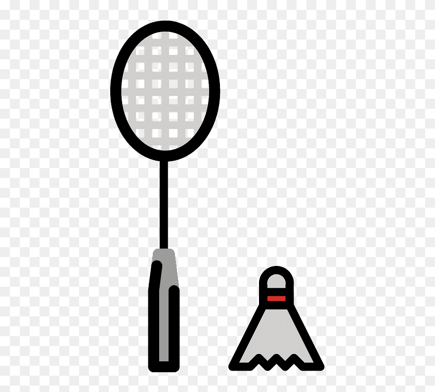 Badminton Emoji Clipart - Png Download