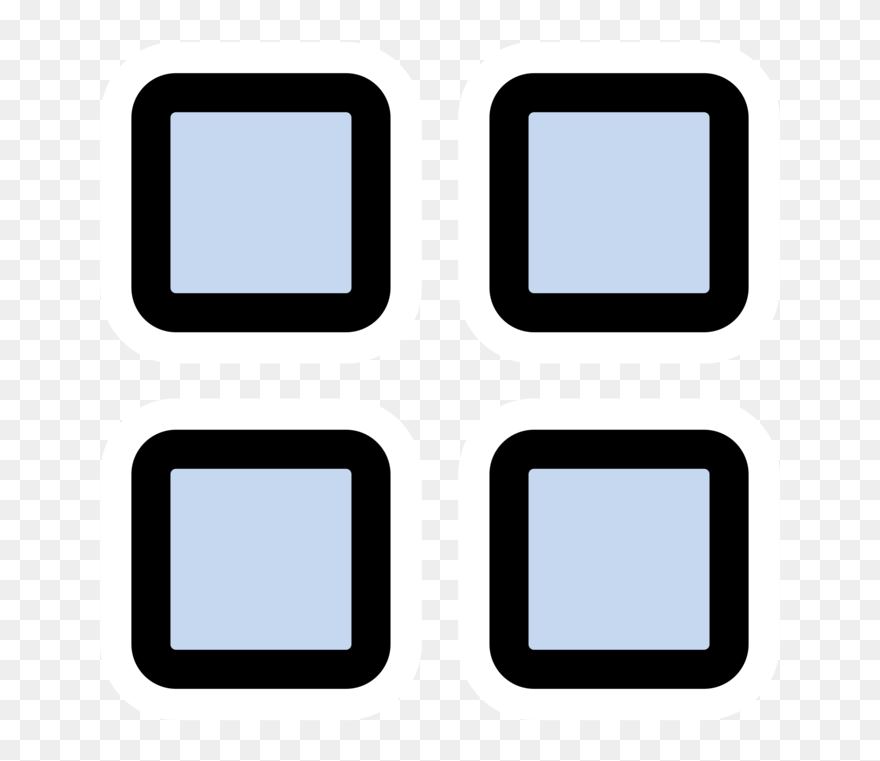 Categories Icon Png White Clipart