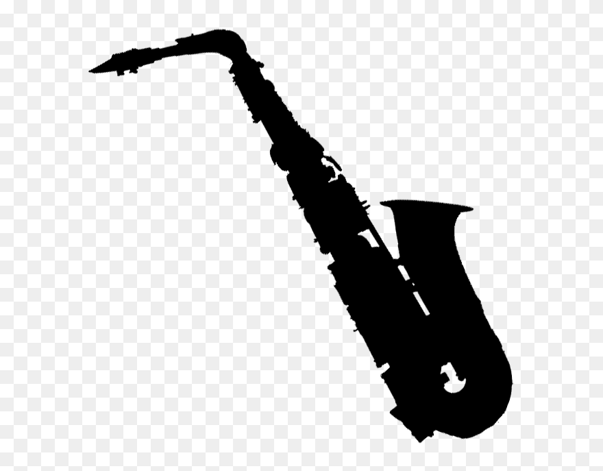 Saxophone Silhouette Png - Saxophone Silhouette Clipart Transparent Png