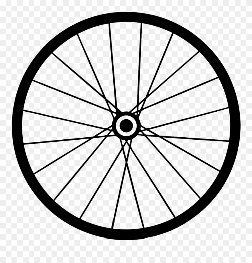 Wheel Clipart Bicycle Wheel - Bicycle Wheel - Png Download