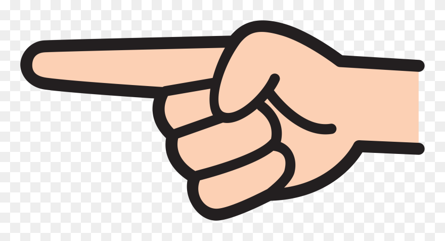 Pointing Finger Clipart - Png Download
