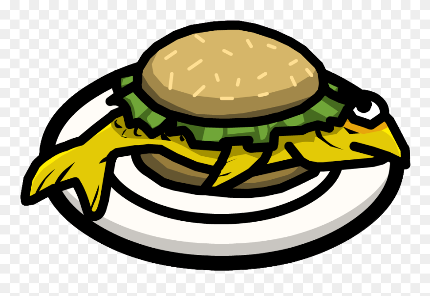 Fish Sandwich Clipart - Tuna Sandwich Clip Art - Png Download