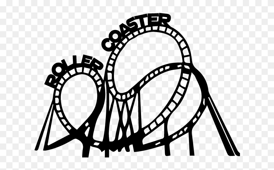 Transparent Background Roller Coaster Clip Art - Png Download
