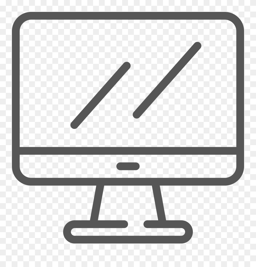 Computer - Icono De Graficas Clipart