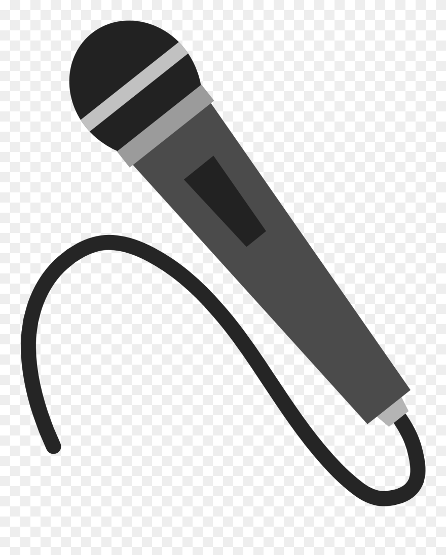 Cartoon Microphone Png - Transparent Background Microphone Clipart
