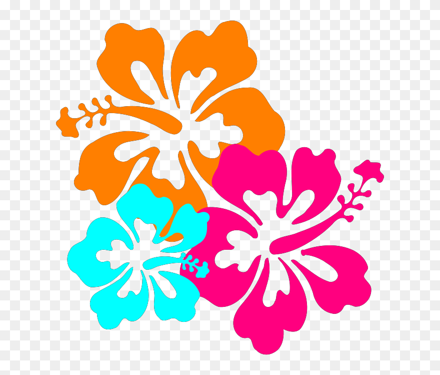 Hawaiian Flower Vector Png Clipart