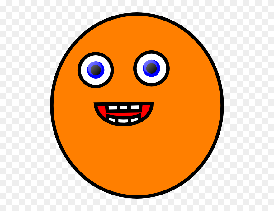 Weird Smiley Face Emoji Clipart