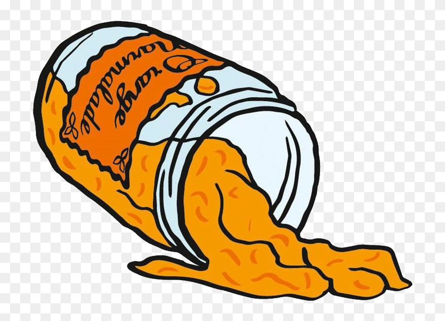 Paddington Bear Marmalade Jar Clipart