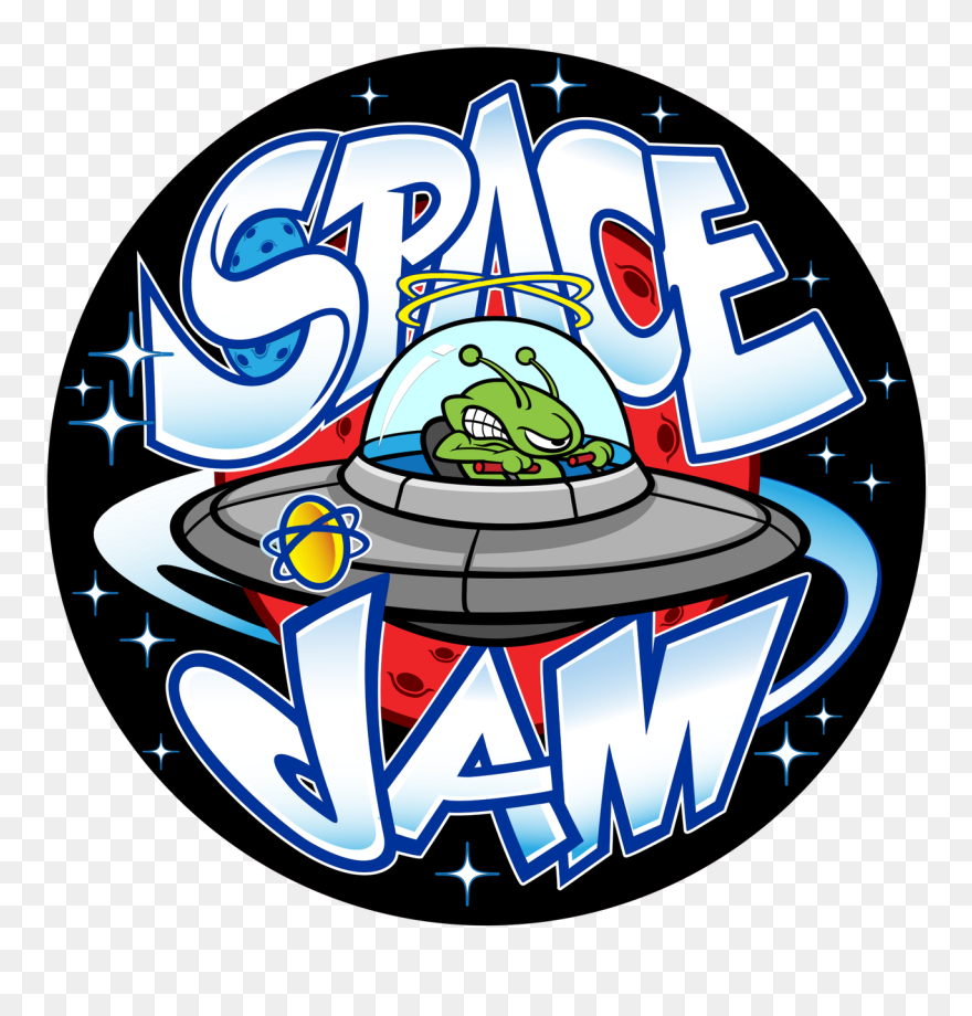 Space Jam Logo Clipart - Space Jam E Liquid Logo - Png Download