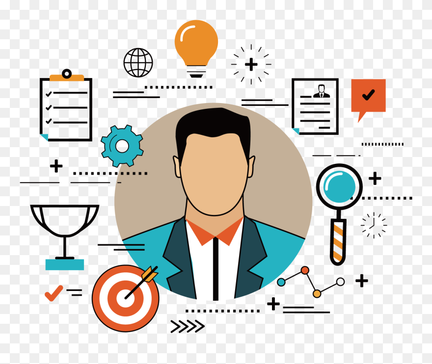 Vector Interview Background - Recruitment Png Clipart