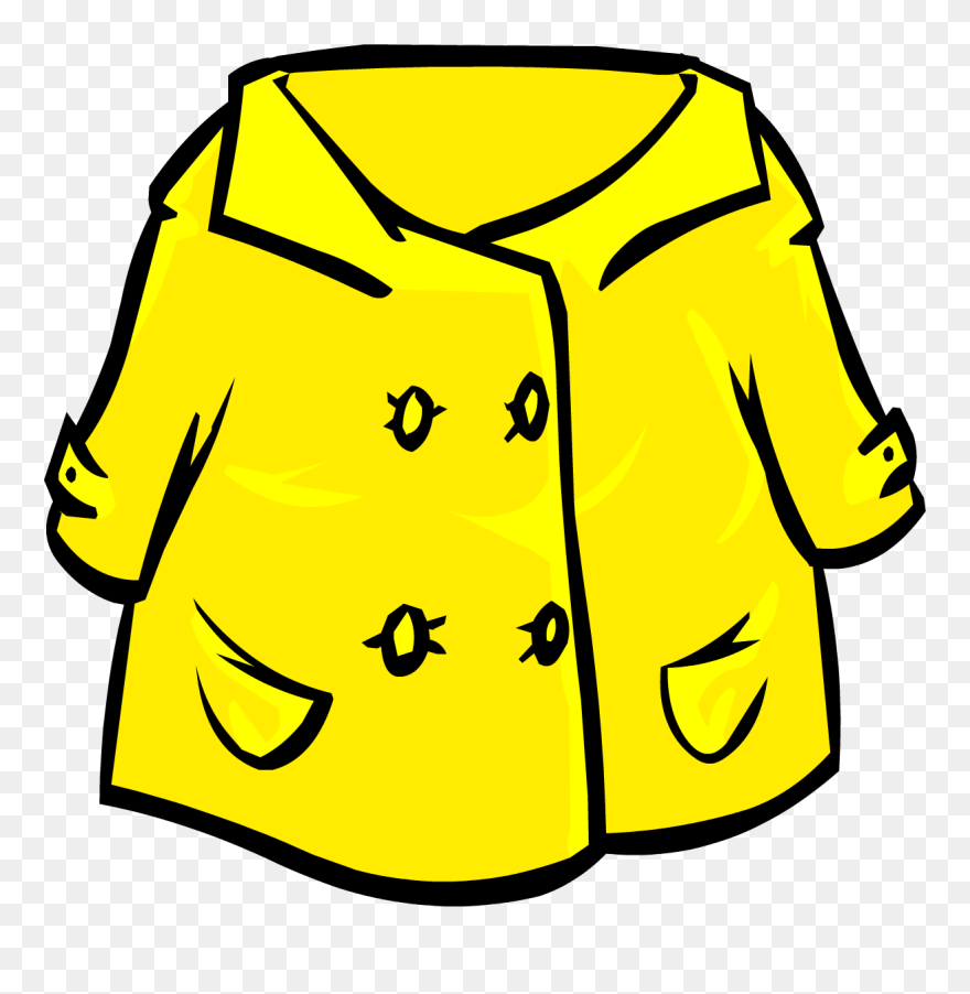 Letourneau University Yellow Jackets Custom Design - Yellow Raincoat Clipart - Png Download