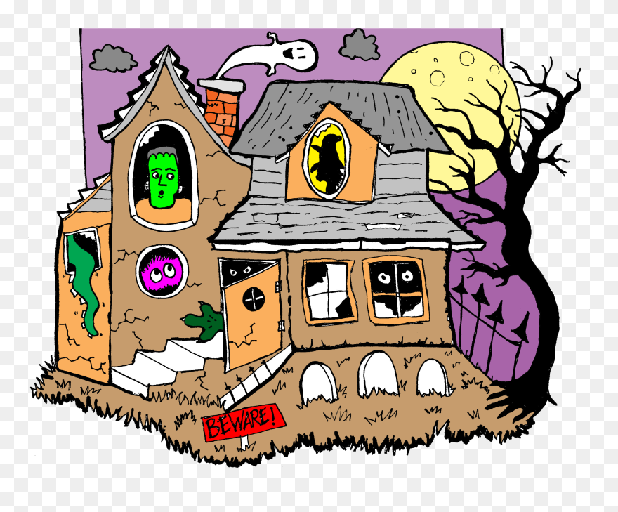 Transparent House Clip Art - Cartoon - Png Download