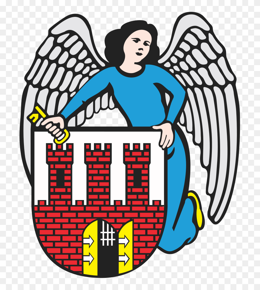 Eglisau Coat Of Arms Clipart, Vector Clip Art Online, - Torun Coat Of Arms - Png Download