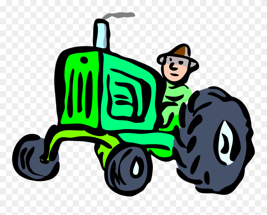 Transparent John Deere Tractors Clipart - Agriculture Clip Art Transparent - Png Download