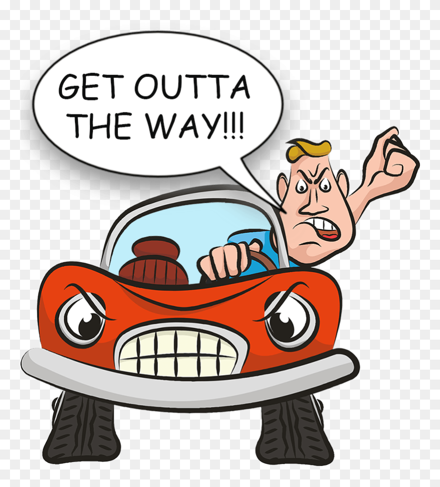 Mosd App Move Over - Road Rage Clipart Png Transparent Png