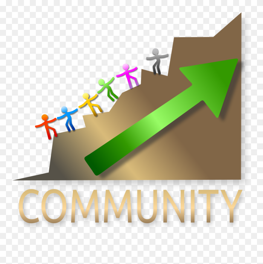 Community Member Interaction Clipart, Vector Clip Art - Population Clipart - Png Download