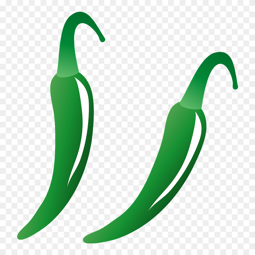 Shishito Pepper Vegetable Clipart - Bird's Eye Chili - Png Download