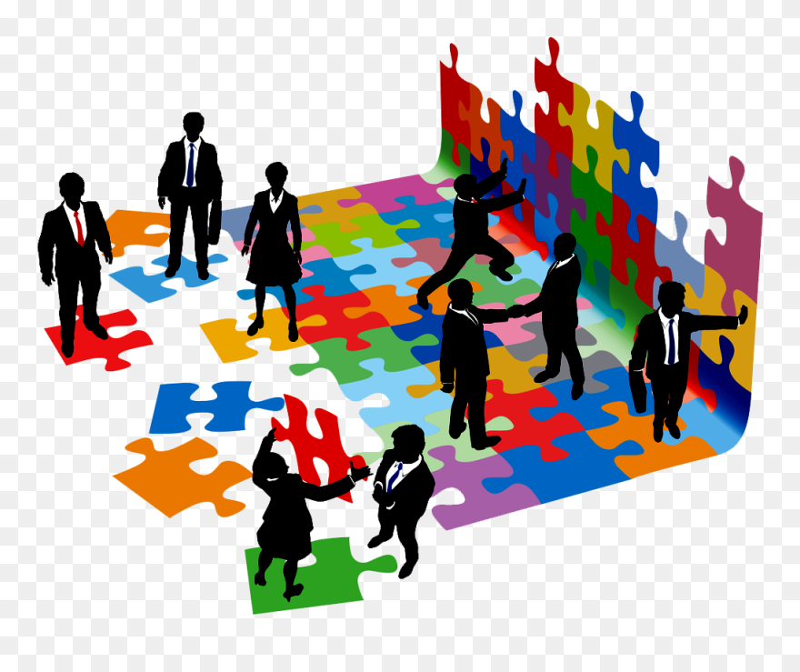 Teamwork Clip Art - Team Work Png Transparent Png
