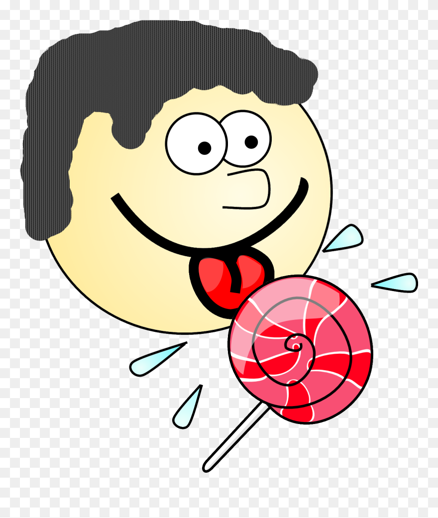 Lick Lollipop Lick Clipart - Png Download
