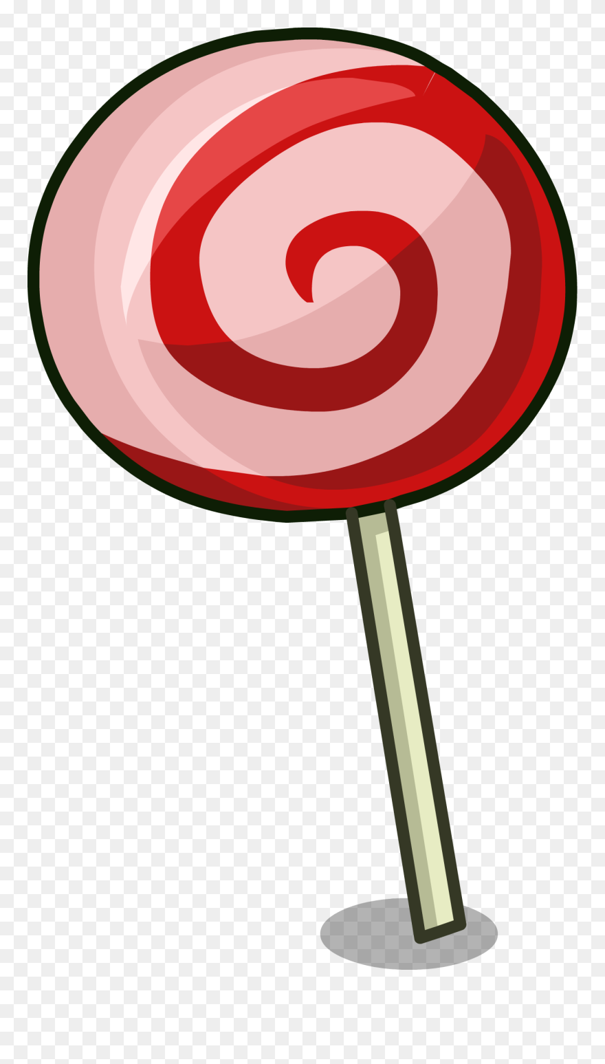 Lollipop Clipart Simple - Lollipop Sprite - Png Download