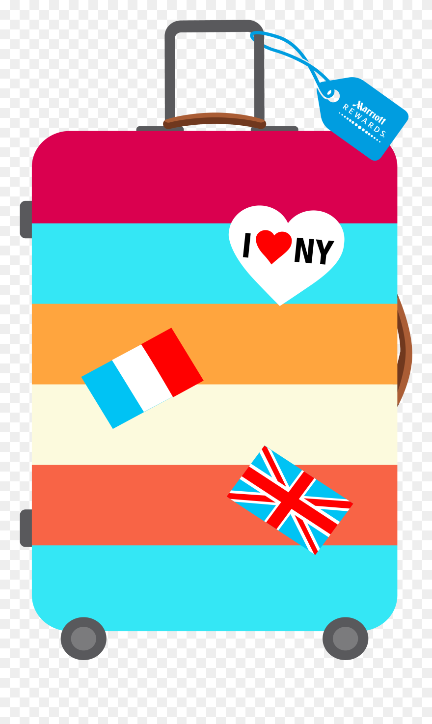 Travel Stickers Png Clipart
