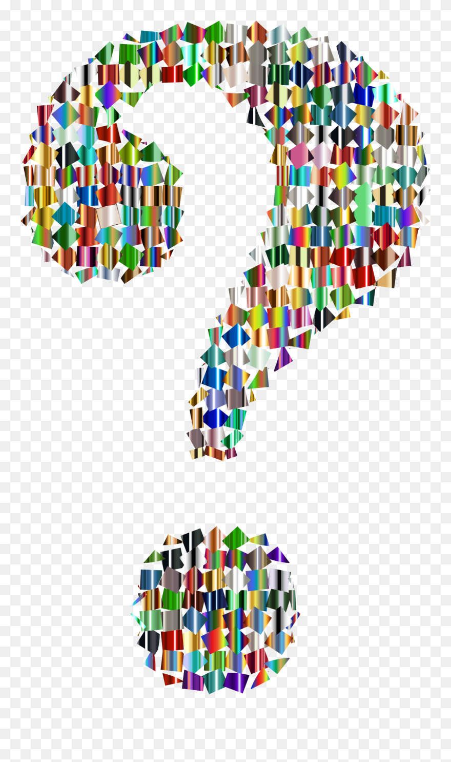 Question Mark Clipart Pdf - Transparent Background Question Mark - Png Download