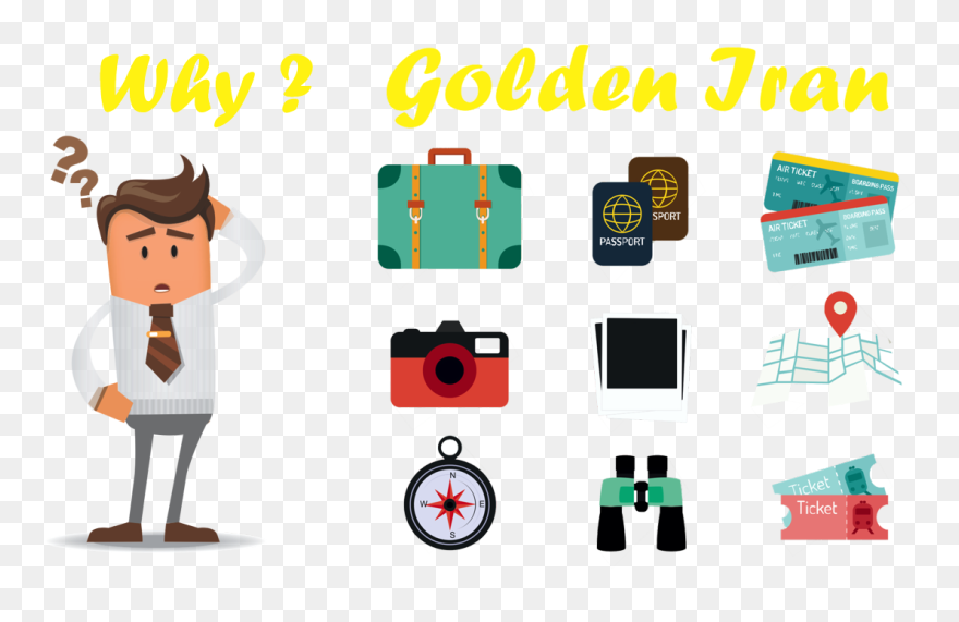 Golden Iran Agency Why - Cartoon Character Confused Png Clipart