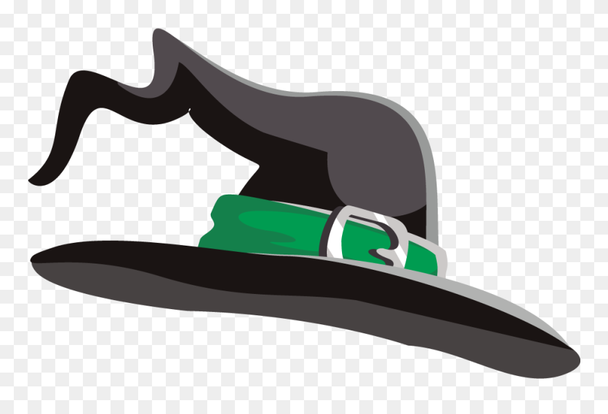 Witch Hat Free To Use Clip Art - Clipart Transparent Background Witch Hat - Png Download