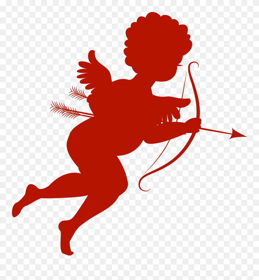 Red Cupid Clipart » Clipart Station - Transparent Background Cupid Png