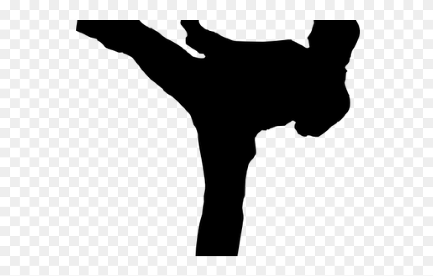 Karate Black Clipart