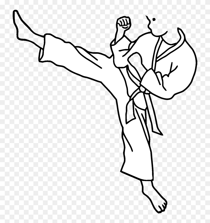 Or Martial Arts Personalized - Karate Clip Art - Png Download