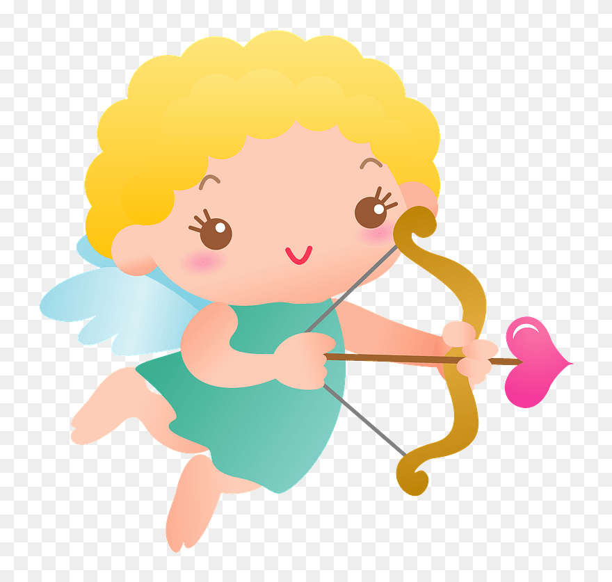 Cupid Clipart - Illustration - Png Download