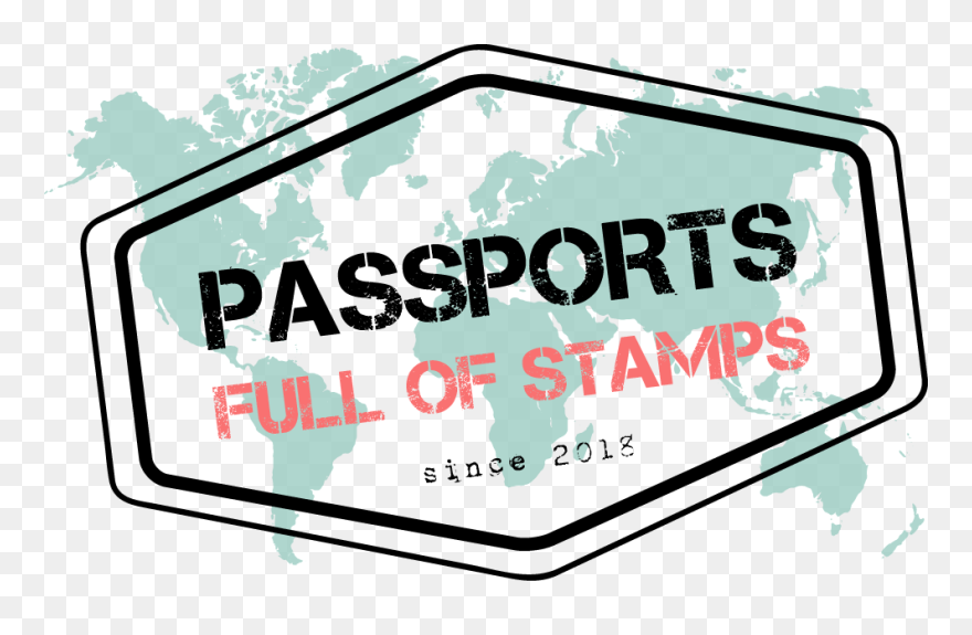 Passport Clipart Passport Stamp - World Map Vector - Png Download