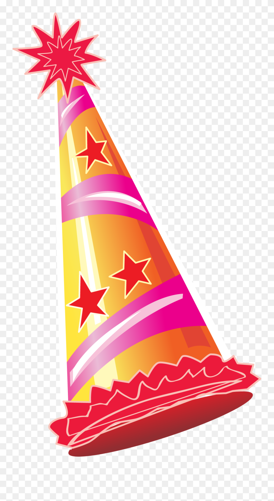 Party Birthday Hat Png - Birthday Cap Png Clipart