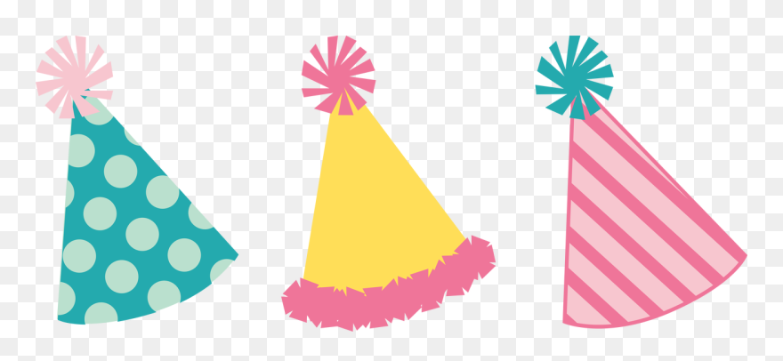 Transparent Birthday Hat Clip Art - Birthday Hat Clipart - Png Download