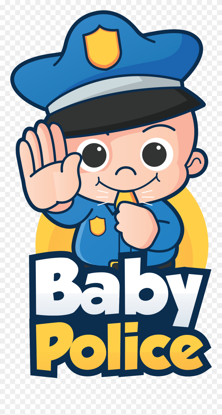 Transparent Police Png - Cartoon Clipart