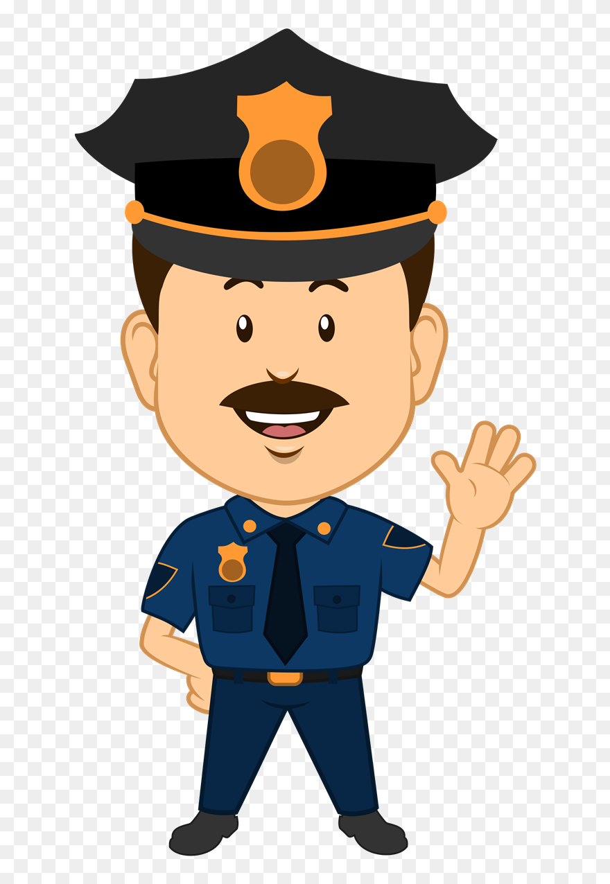 Clipartlord Com Exclusive This Cute Cartoon Clip Art - Police Officer Clipart - Png Download