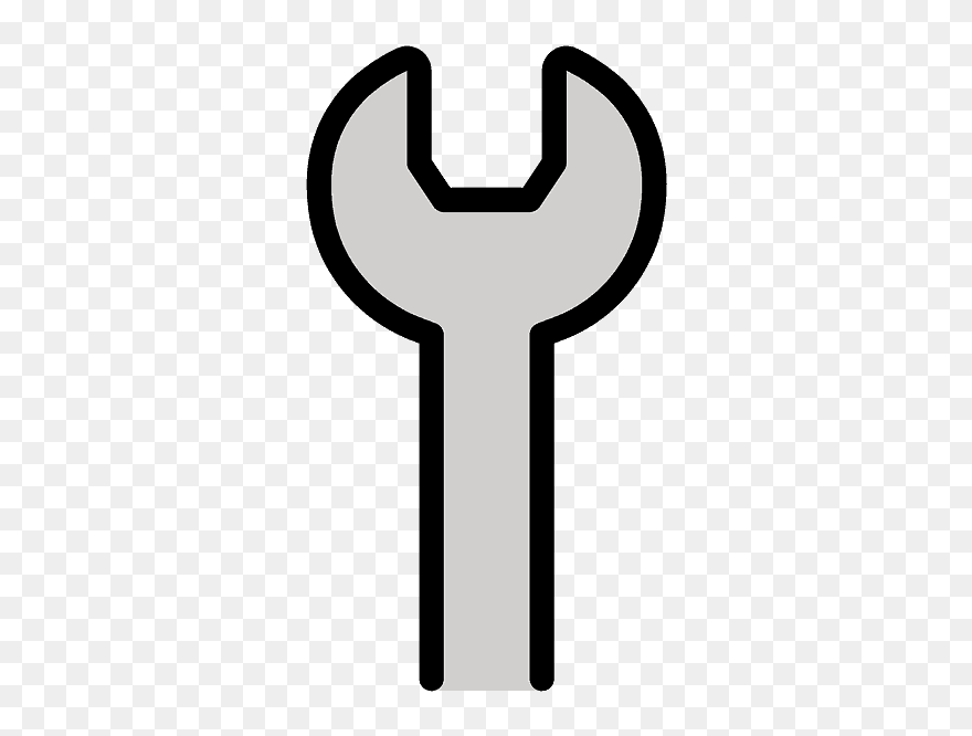 Wrench Emoji Clipart - Png Download