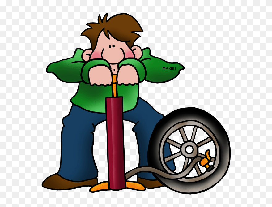 Bicycle Clipart Toy - Bicycle Pump Clipart - Png Download