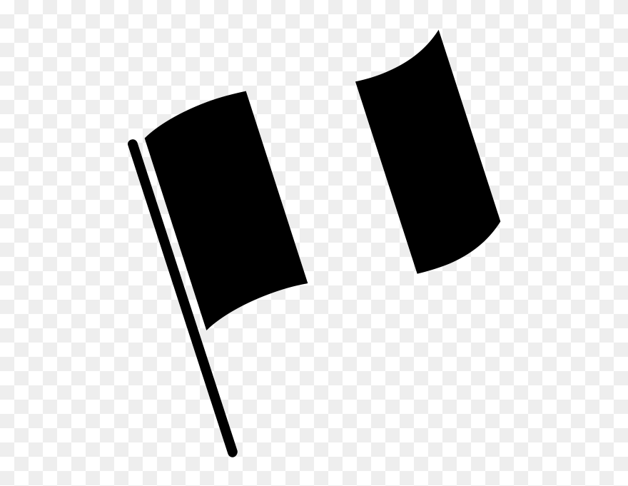 Nigeria Flag Clipart Black And White - French Flag Black And White - Png Download