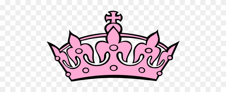 Pink Tilted Tiara And Number 27 Png Icons - Tiara Clipart Transparent Png