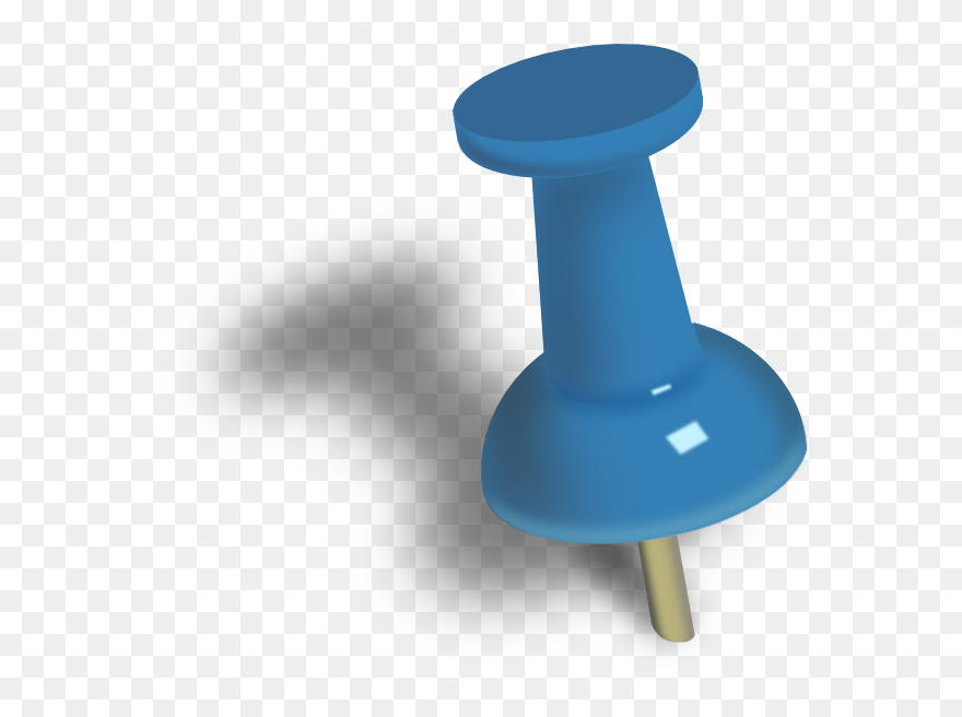 Paper Drawing Pin Clip Art - Pin Clipart - Png Download