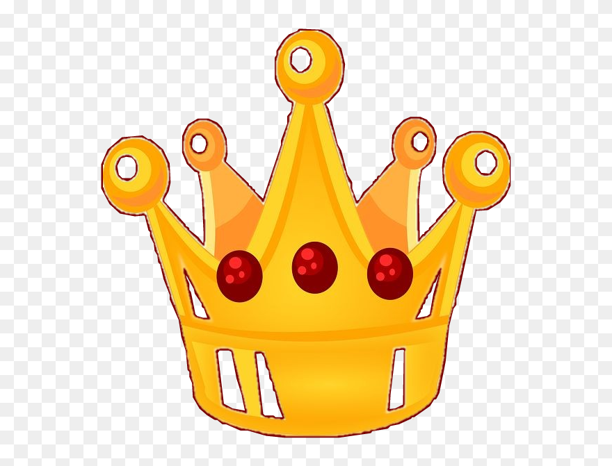 #crown #tiara #orange #red #ruby #jewels #royal #king Clipart
